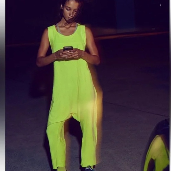 Free People Hot Shot Twisted Onesie One-Piece - Picture 2 of 5